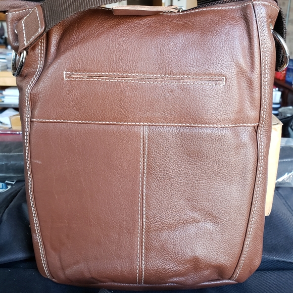 COPY - BLACK & Brown FAUX LEATHER CROSSBODY PURSES - Picture 8 of 8